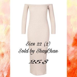 Off the shoulder dresses